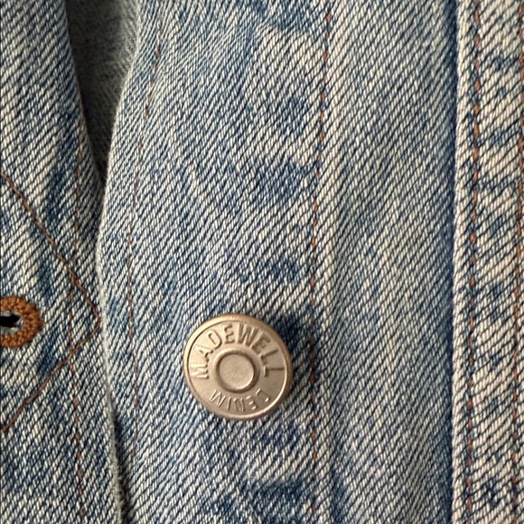 Super Cute Jean Coat By “MADEWELL” - Picture 3 of 7